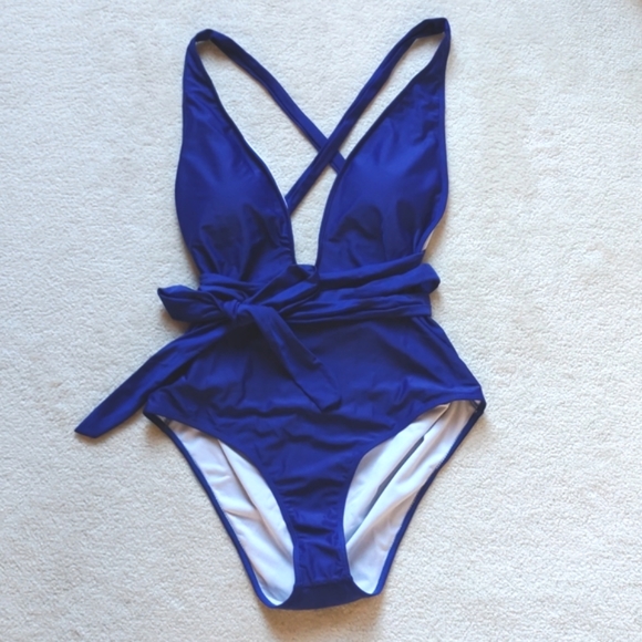 COPY - Shein Bathing Suit 2XL in Blue - Picture 1 of 6